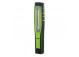 COB/SMD LED Rechargeable Inspection Lamp, 10W, 1,000 Lumens, Green