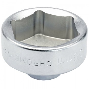 Oil Filter Cap Socket, 3/8” Sq. Dr., 36mm Oil Filter Cap Socket, 3/8” Sq. Dr., 36mm