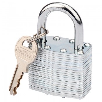 Laminated Steel Padlock, 40 x 23mm Laminated Steel Padlock, 40 x 23mm