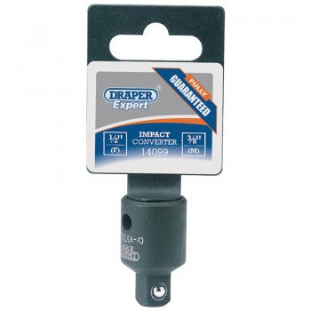 Impact Socket Converter, 1/2”(F) x 3/8”(M) Impact Socket Converter, 1/2”(F) x 3/8”(M)