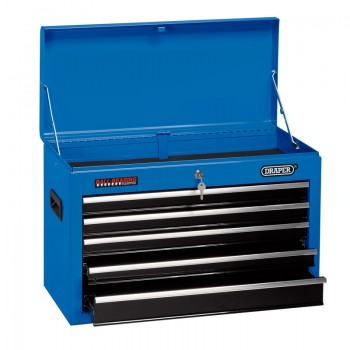 Tool Chest, 5 Drawer, 26”, Blue Tool Chest, 5 Drawer, 26”, Blue