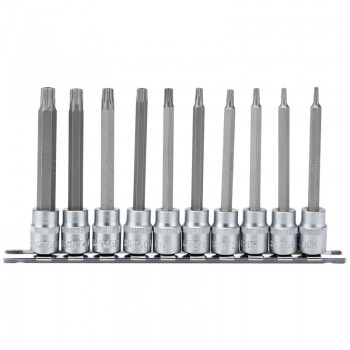 Draper TX-STAR® Security Socket Bit Set, 3/8” Sq. Dr. (10 Piece) Draper TX-STAR® Security Socket Bit Set, 3/8” Sq. Dr. (10 Piece)