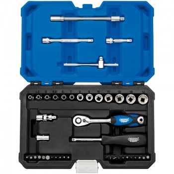 Multi-Drive® Metric Socket Set, 1/4&rdquo; Sq. Dr. (43 Piece)