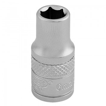 Socket, 1/4” Sq. Dr., 6mm Socket, 1/4” Sq. Dr., 6mm