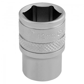 Socket, 1/4” Sq. Dr., 12mm Socket, 1/4” Sq. Dr., 12mm