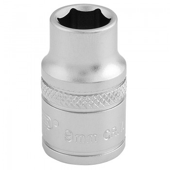 6 Point Metric Socket, 3/8” Sq. Dr., 9mm 6 Point Metric Socket, 3/8” Sq. Dr., 9mm