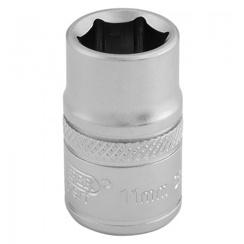 6 Point Metric Socket, 3/8” Sq. Dr., 11mm 6 Point Metric Socket, 3/8” Sq. Dr., 11mm