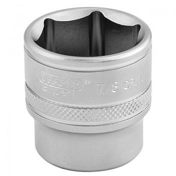 6 Point Imperial Socket, 3/8” Sq. Dr., 7/8” 6 Point Imperial Socket, 3/8” Sq. Dr., 7/8”