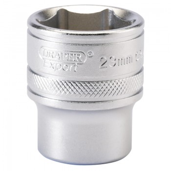 6 Point Metric Socket, 1/2” Sq. Dr., 23mm 6 Point Metric Socket, 1/2” Sq. Dr., 23mm