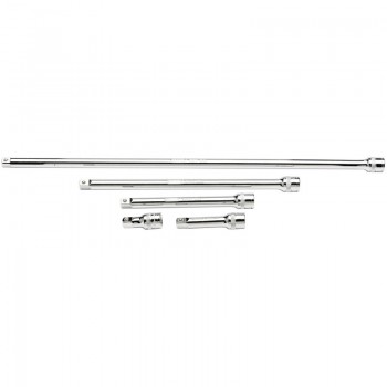 Extension Bar Set, 3/8&rdquo; Sq. Dr., Polished Chrome (5 Piece)