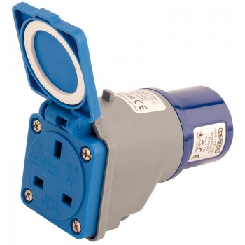 230V Adaptor with 16A Plug to 13A Socket 230V Adaptor with 16A Plug to 13A Socket