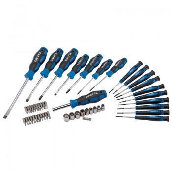 Screwdriver, Socket and Bit Set (49 Piece) Screwdriver, Socket and Bit Set (49 Piece)