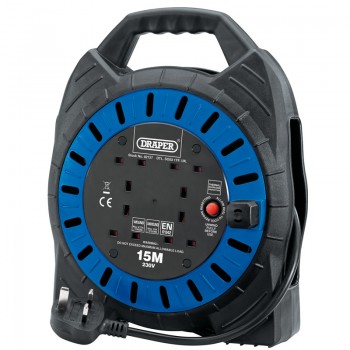 230V Four Socket Cable Reel, 15m 230V Four Socket Cable Reel, 15m