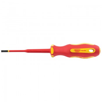 XP1000 VDE Slimline Plain Slot Screwdriver, 4.0 x 100mm XP1000 VDE Slimline Plain Slot Screwdriver, 4.0 x 100mm