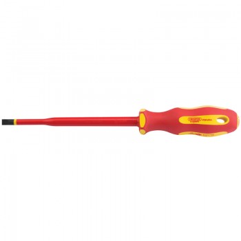 XP1000 VDE Slimline Plain Slot Screwdriver, 6.5 x 150mm XP1000 VDE Slimline Plain Slot Screwdriver, 6.5 x 150mm