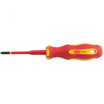 XP1000 VDE Slimline Cross Slot Screwdriver, No.1 x 80mm XP1000 VDE Slimline Cross Slot Screwdriver, No.1 x 80mm