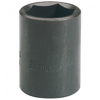 Impact Socket, 1/2” Sq. Dr., 21mm (Sold Loose) Impact Socket, 1/2” Sq. Dr., 21mm (Sold Loose)