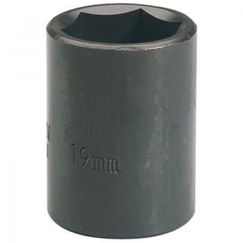 Impact Socket, 1/2” Sq. Dr., 19mm Impact Socket, 1/2” Sq. Dr., 19mm