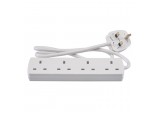 4 Way Extension Lead, 1m