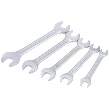 Metric Open End Spanner Set (5 Piece) Metric Open End Spanner Set (5 Piece)