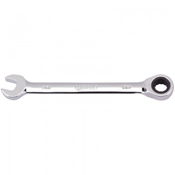 Metric Ratcheting Combination Spanner, 9mm Metric Ratcheting Combination Spanner, 9mm