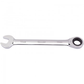 Metric Ratcheting Combination Spanner, 18mm Metric Ratcheting Combination Spanner, 18mm