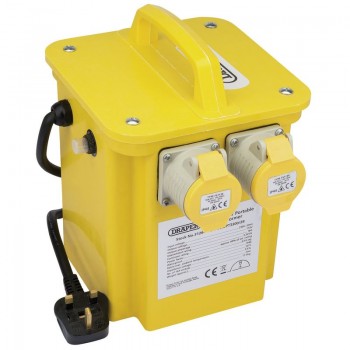 230V to 110V Portable Site Transformer, 3.3kVA 230V to 110V Portable Site Transformer, 3.3kVA