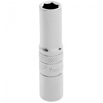 HI-TORQ® 6 Point Deep Socket, 1/4” Sq. Dr., 7mm HI-TORQ® 6 Point Deep Socket, 1/4” Sq. Dr., 7mm