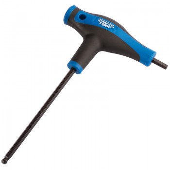 Soft Grip ’T’ Handle Hexagon and Ball End Key, 6.0mm Soft Grip ’T’ Handle Hexagon and Ball End Key, 6.0mm