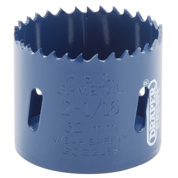 HSS Bi-metal Holesaw Blade, 52mm HSS Bi-metal Holesaw Blade, 52mm