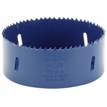 HSS Bi-metal Holesaw Blade, 108mm HSS Bi-metal Holesaw Blade, 108mm