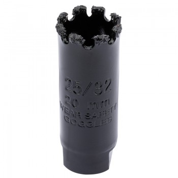 Tungsten Carbide Grit Hole Saw, 20mm Tungsten Carbide Grit Hole Saw, 20mm