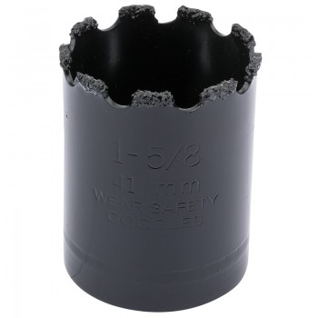 Tungsten Carbide Grit Hole Saw, 41mm Tungsten Carbide Grit Hole Saw, 41mm