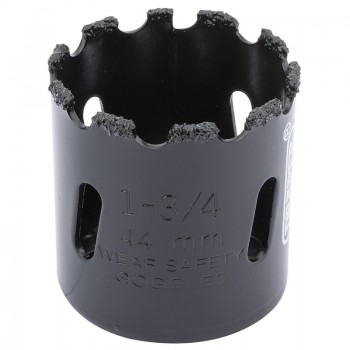 Tungsten Carbide Grit Hole Saw, 44mm Tungsten Carbide Grit Hole Saw, 44mm