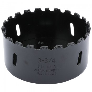 Tungsten Carbide Grit Hole Saw, 95mm Tungsten Carbide Grit Hole Saw, 95mm