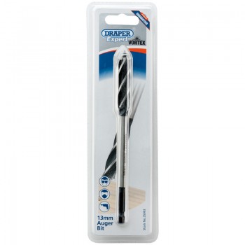 4 Fluted Auger Bit, 13 x 165mm