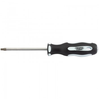 Draper TX-STAR® Security Soft Grip Screwdriver, T25T x 100mm Draper TX-STAR® Security Soft Grip Screwdriver, T25T x 100mm
