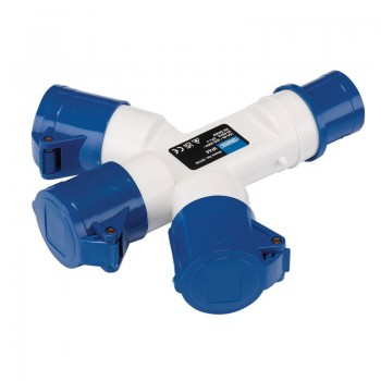 230V 3-Way Splitter, 16A 230V 3-Way Splitter, 16A