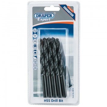 HSS Drill Bit, 10.5mm (Pack of 5) HSS Drill Bit, 10.5mm (Pack of 5)