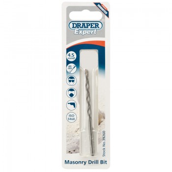 Masonry Drill Bit, 4 x 85mm Masonry Drill Bit, 4 x 85mm