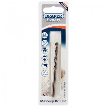 Masonry Drill Bit, 5.5 x 85mm Masonry Drill Bit, 5.5 x 85mm