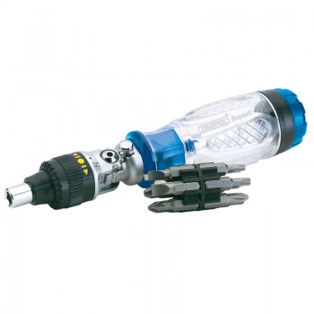 Ratcheting Screwdriver and Bit Set (14 Piece) Ratcheting Screwdriver and Bit Set (14 Piece)