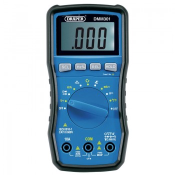Automotive Digital Multimeter, 1 x Temperature Probe, 1 x Inductive Clamp Automotive Digital Multimeter, 1 x Temperature Probe, 1 x Inductive Clamp