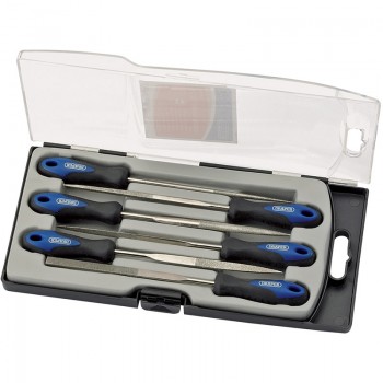 Soft Grip Diamond Needle File Set, 150mm (6 Piece) Soft Grip Diamond Needle File Set, 150mm (6 Piece)