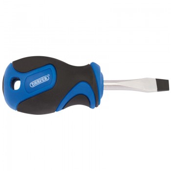 Soft Grip Plain Slot Screwdriver, 6.0 x 38mm Soft Grip Plain Slot Screwdriver, 6.0 x 38mm
