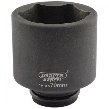 Expert HI-TORQ® 6 Point Deep Impact Socket, 3/4” Sq. Dr., 70mm Expert HI-TORQ® 6 Point Deep Impact Socket, 3/4” Sq. Dr., 70mm