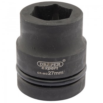 Expert HI-TORQ® 6 Point Impact Socket, 1” Sq. Dr., 27mm Expert HI-TORQ® 6 Point Impact Socket, 1” Sq. Dr., 27mm