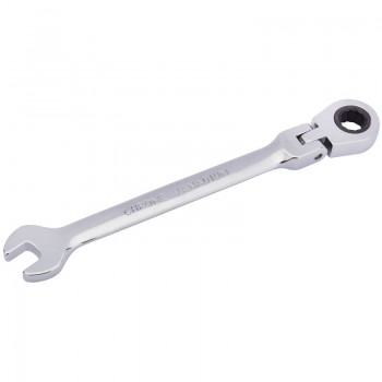 Draper HI-TORQ® Metric Flexible Head Ratcheting Combination Spanner, 8mm Draper HI-TORQ® Metric Flexible Head Ratcheting Combination Spanner, 8mm