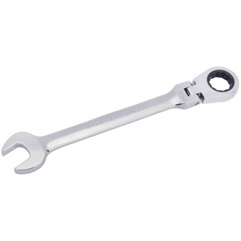 Draper HI-TORQ® Metric Flexible Head Ratcheting Combination Spanner, 21mm Draper HI-TORQ® Metric Flexible Head Ratcheting Combination Spanner, 21mm