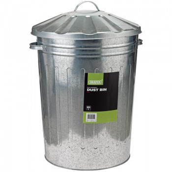Galvanised Dust Bin, 85L Galvanised Dust Bin, 85L
